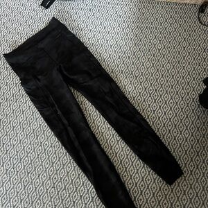 lululemon athletica Black Camo Leggings